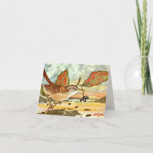South Carolina State Bird Thank You Card
