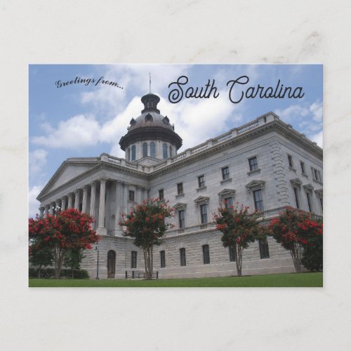  South Carolina State Capitol  Postcard