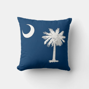 South Carolina State Flag American MoJo Pillow