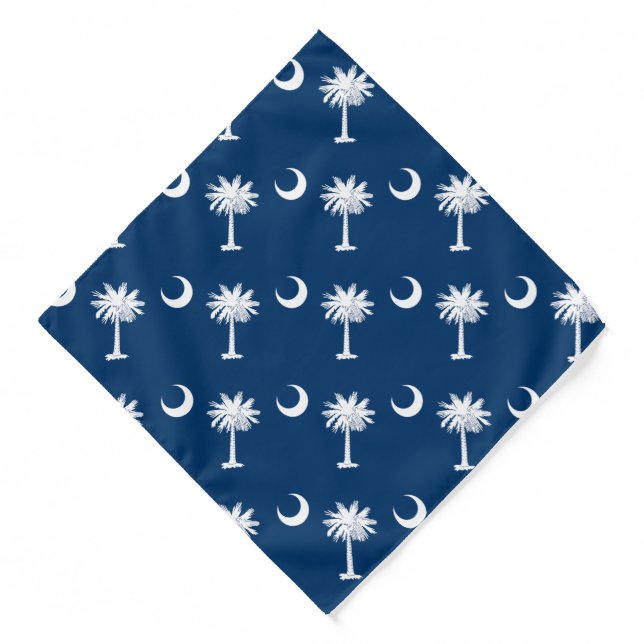 South Carolina State Flag Bandana (Front)