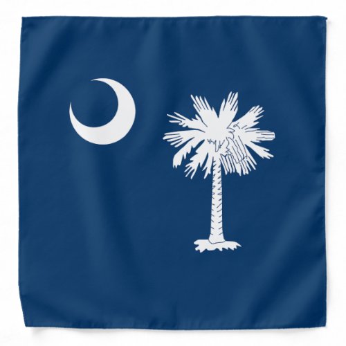 South Carolina State Flag Bandana