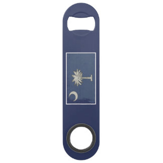 South Carolina State Flag Bottle Opener