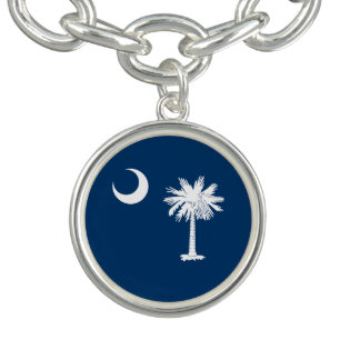 South Carolina State Flag Bracelet