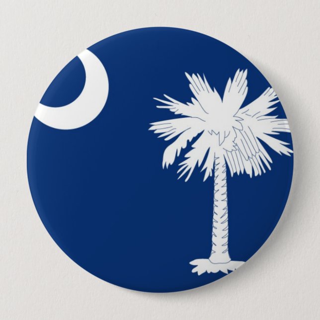 South Carolina State Flag Button (Front)