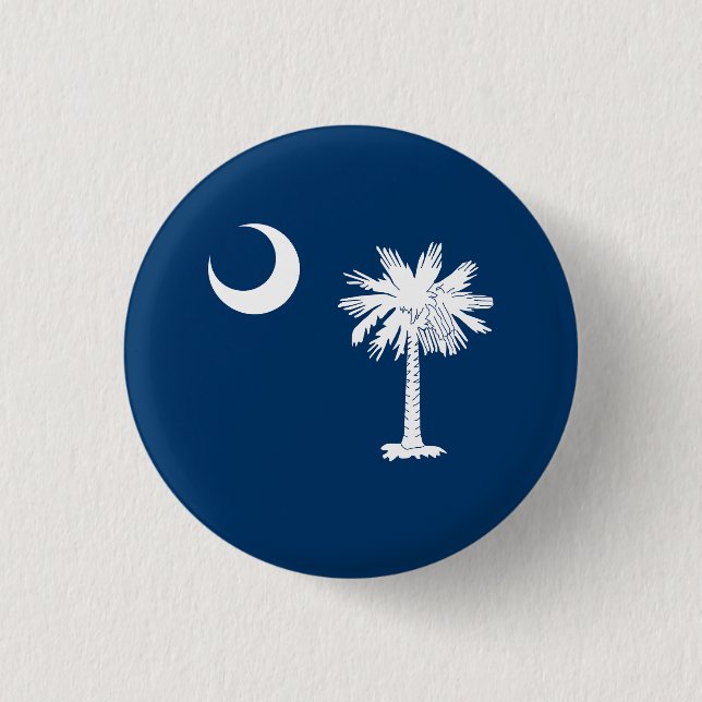 South Carolina State Flag Button (Front)