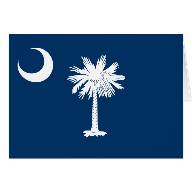 South Carolina State Flag Cards (Front Horizontal)
