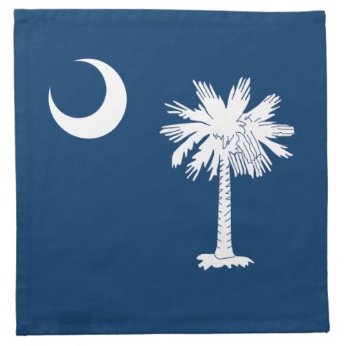 South Carolina State Flag Cloth Napkin