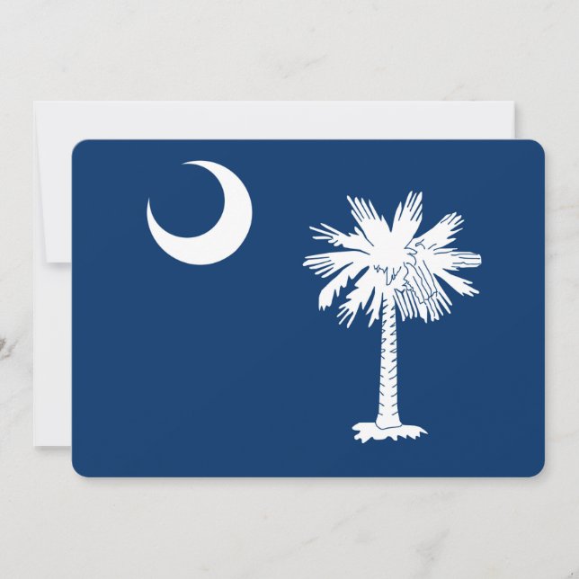 South Carolina State Flag Decor (Front)
