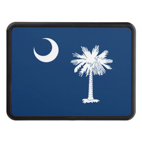 South Carolina State Flag Design Accent Hitch Cover