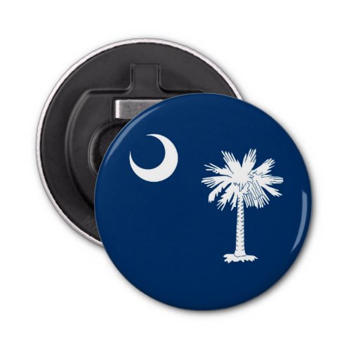 South Carolina State Flag Design Bottle Opener