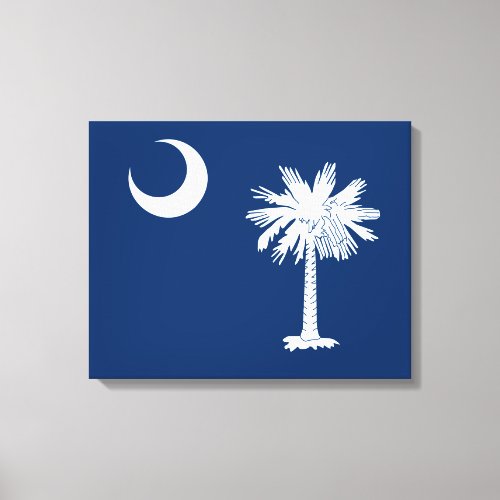 South Carolina State Flag Design Decor