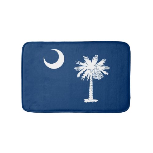 South Carolina State Flag Design Decor Bath Mat