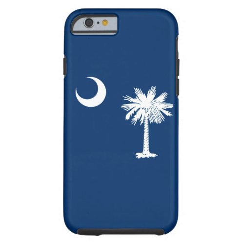South Carolina State Flag Design Decor Tough iPhone 6 Case