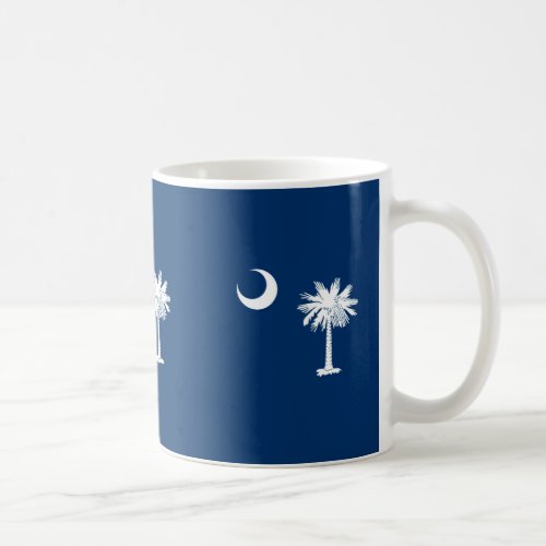 South Carolina State Flag Design Decor Coffee Mug