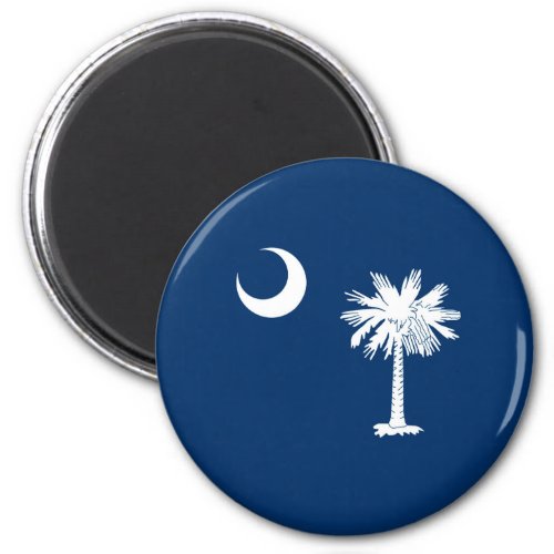 South Carolina State Flag Design Decor Magnet