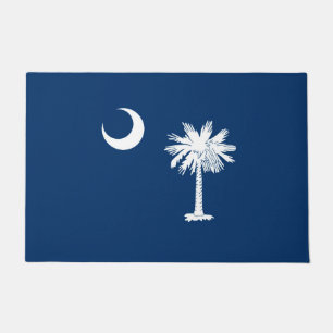 South Carolina State Flag Design Doormat
