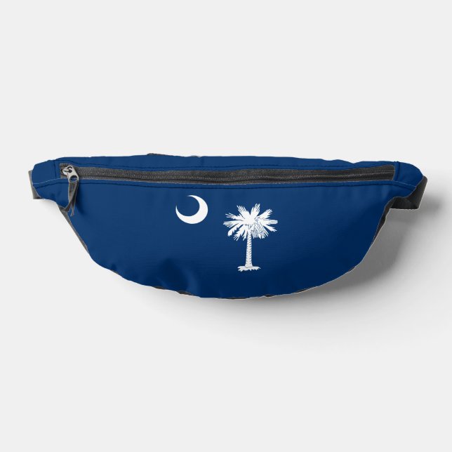 South Carolina State Flag Design Fanny Pack (Lay Down)