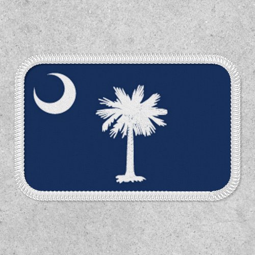South Carolina State Flag Design Patch