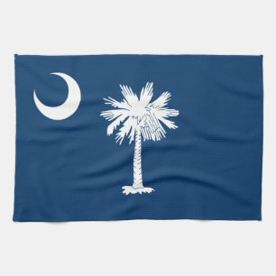 South Carolina State Flag Kitchen Towel