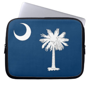 South Carolina State Flag Laptop Sleeve