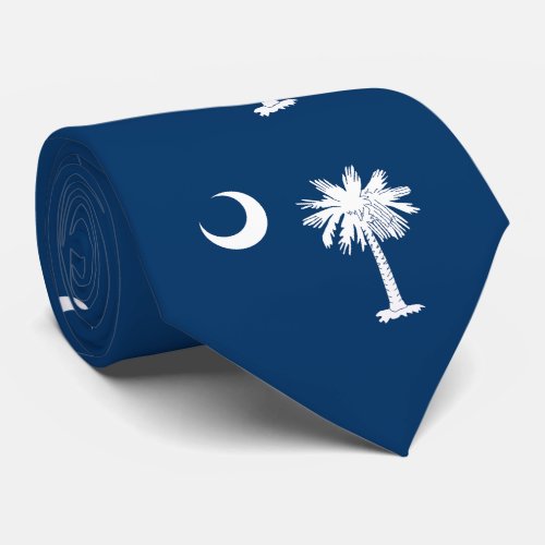 South Carolina State Flag Neck Tie