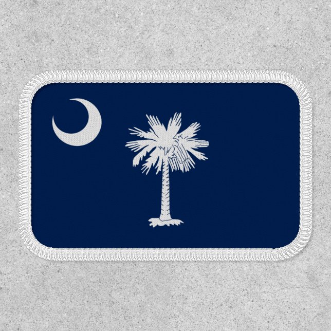South Carolina State Flag Patch (Front)