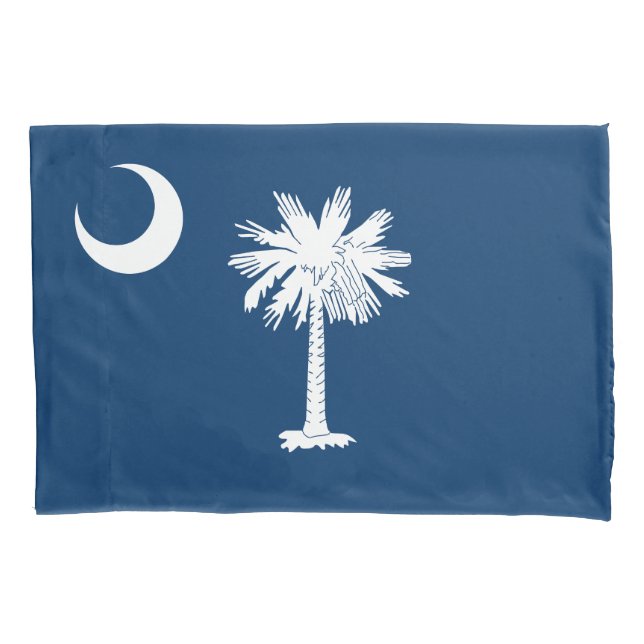 South Carolina State Flag Pillow Case (Front)