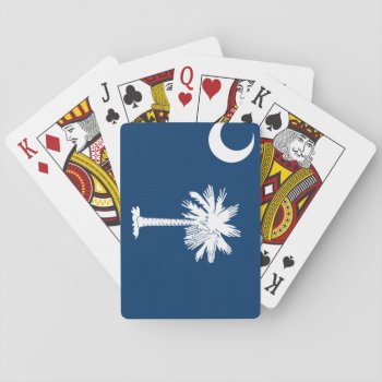 South Carolina State Flag Playing Cards by USA_Swagg at Zazzle