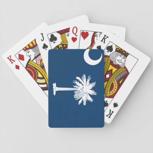 South Carolina State Flag Playing Cards