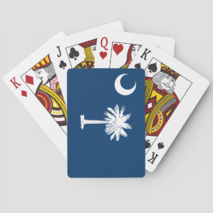 South Carolina State Flag Poker Cards