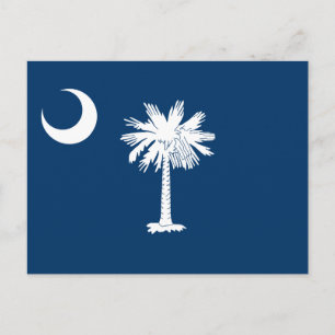 South Carolina State Flag Postcard