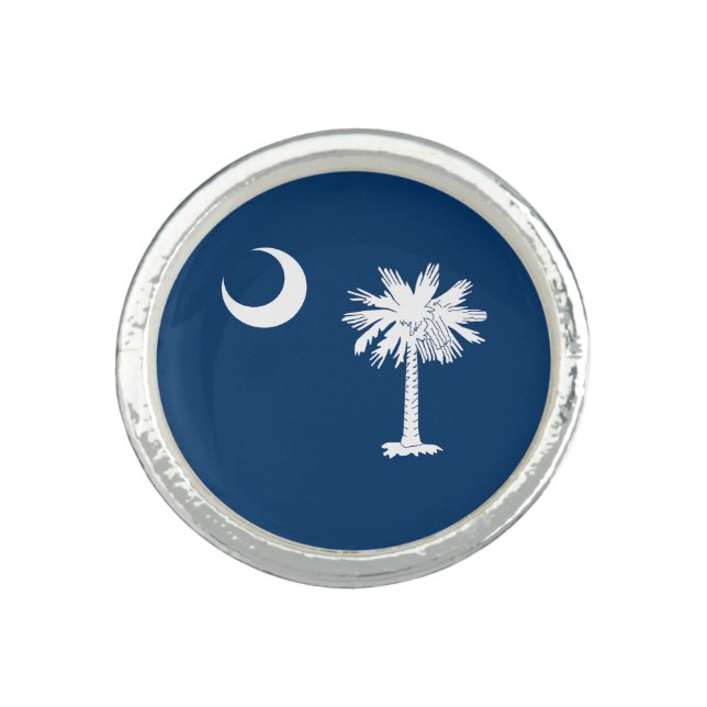South Carolina State Flag Ring (Front)