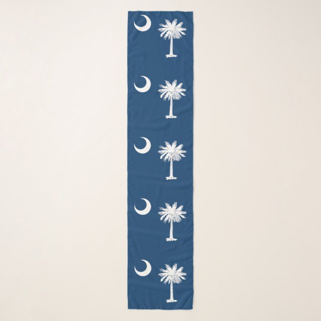 South Carolina State Flag Scarf (Front)