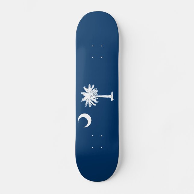 South Carolina State Flag Skateboard (Front)