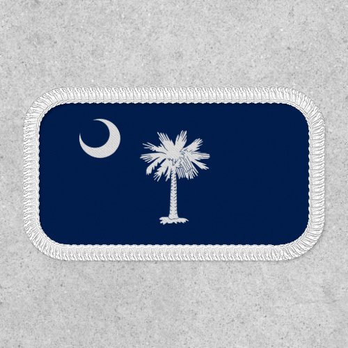 South Carolina State Flag Small Patch