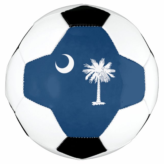 South Carolina State Flag Soccer Ball (Front)