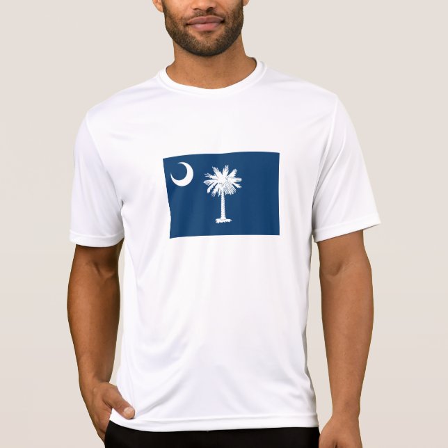South Carolina State Flag T-Shirt (Front)