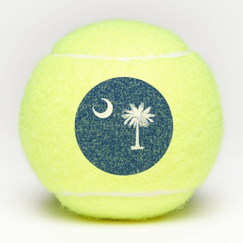 South Carolina State Flag Tennis Balls