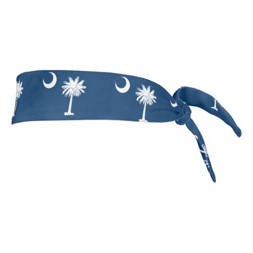 South Carolina State Flag Tie Headband