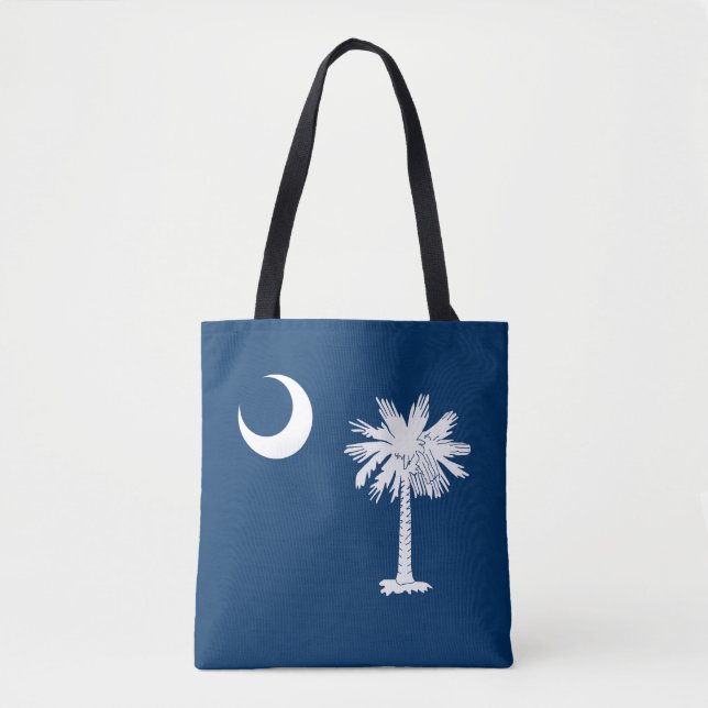 South Carolina State Flag Tote Bag (Front)