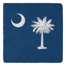 South Carolina State Flag Trivet