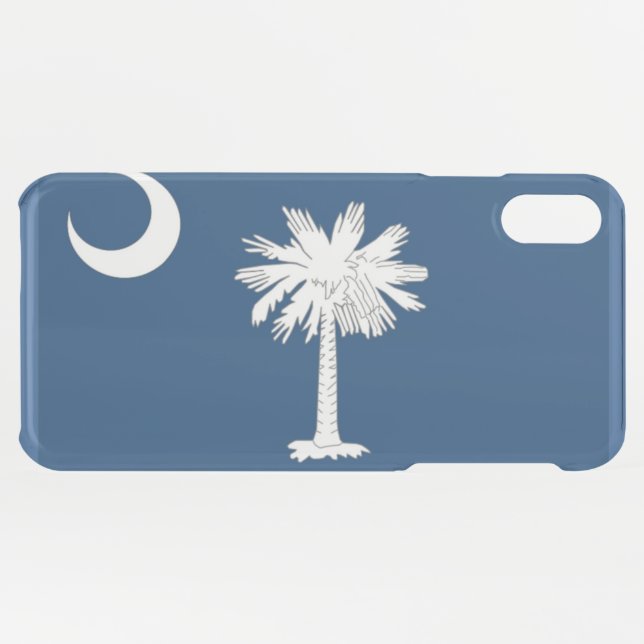 South Carolina State flag Uncommon iPhone Case (Back (Horizontal))