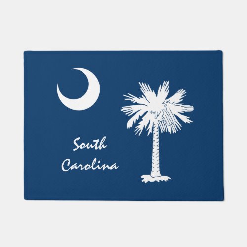 South Carolina State  Flag USA house mat sport