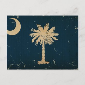 South Carolina State Flag Vintage.png Postcard by USA_Swagg at Zazzle
