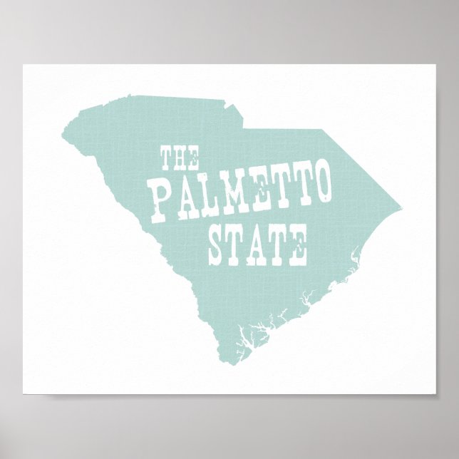 South Carolina State Motto Slogan Poster (Front)