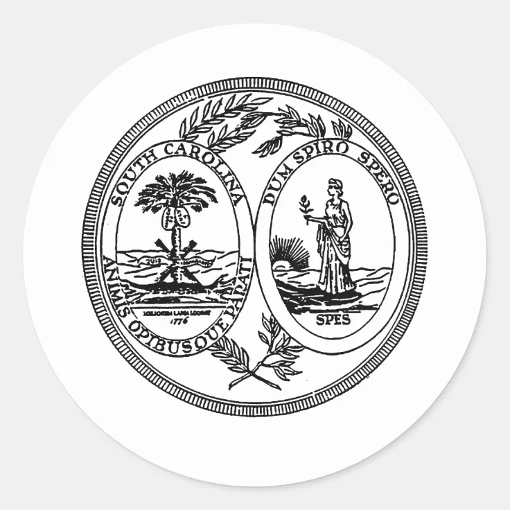 South Carolina State Seal | Zazzle