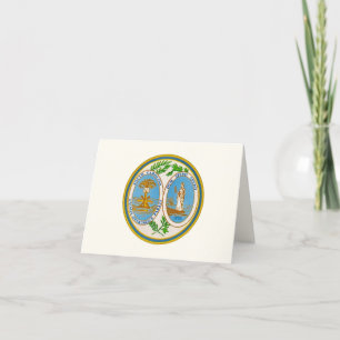 South Carolina State Seal Letterpress Thank You Card