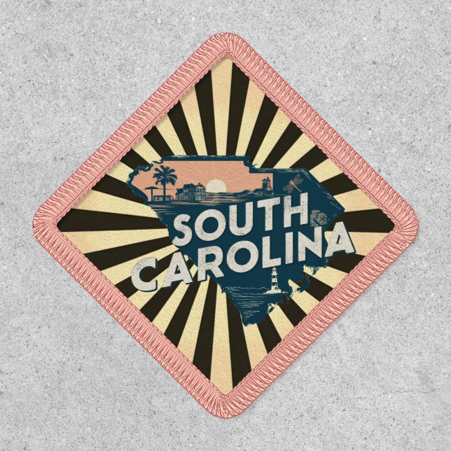 South Carolina State Travel Patch (Front)