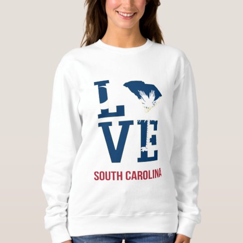 South Carolina State USA Love Sweatshirt