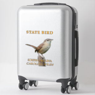 South Carolina Territory Bird The Thryothorus Wren Sticker